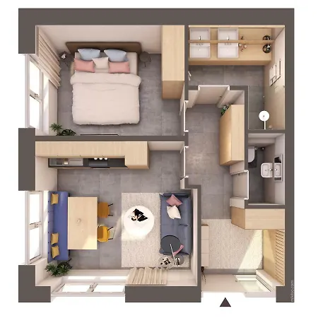 Wohn.genuss App Traumhaus דירה